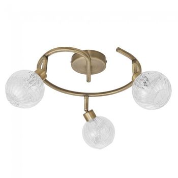 Plafón rolo (3 luces)