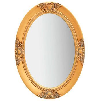 Espejo De Pared Estilo Barroco Dorado 50x70 Cm Vidaxl