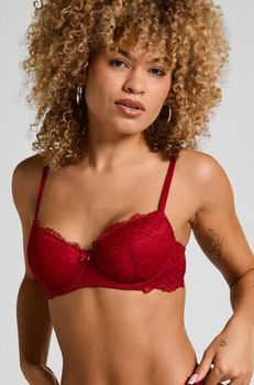 Hunkemöller Sujetador con aros preformado Marine Rojo