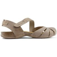 interbios sandalias 4456 beig para mujer