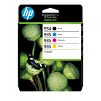 hp officejet pro 6200 pack 4 cartuchos 934 k y 935 cmy