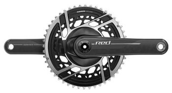 Platos y bielas sram red e1 dub 48 35 dientes 2x12v  sin caja  negro