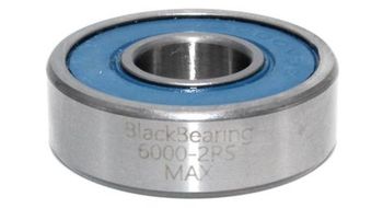 Rodamiento negro 6000 2rs max 10 x 26 x 8 mm