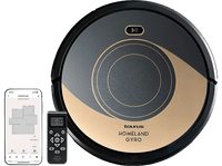 reacondicionado seminuevo muy bueno robot aspirador - taurus rvca1001b 700 w 1800 pa autonomia 120 min 22 db 7 programas negro