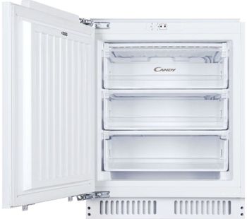 CFU 135 NEK Integrated Undercounter Freezer - Fixed Hinge, Transparent