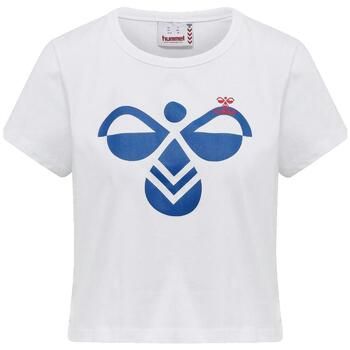 hummel Camiseta T-shirt hmlIC TEXAS blanc para mujer