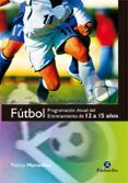 futbol programacion anual entrenamiento de 12 a 15 anos