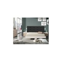 cabecero cama polipiel tapizado moderno texas big 180 negro