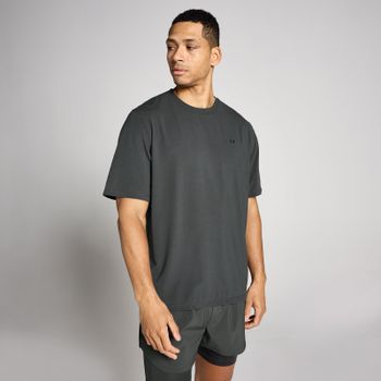 Camiseta oversize de algodón y modal para hombre de MP - Negro lavado - XS