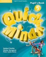 quick minds level 5 pupils book with online interactive activities spanish edition