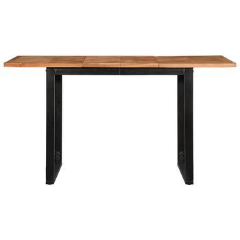 Mesa De Comedor | Mesa De Cocina 140x70x75 Cm Madera Maciza Acacia