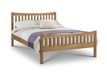 Bergamo Solid Oak Bed