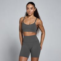 sujetador deportivo tempo para mujer de mp - gris oscuro - xxl