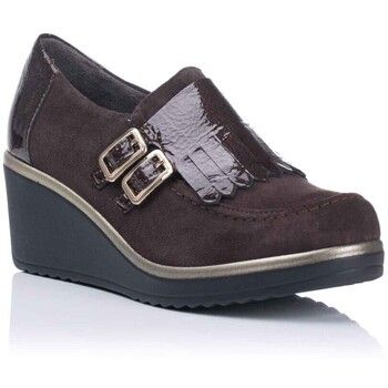 Pitillos Mocasines Mocasín con cuña - Piel para mujer