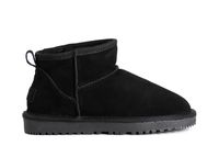 botin de mujer con pelo sintetico black 38