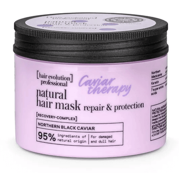 Natura Siberica Mascarilla Capilar Natural de Caviar Reparación y Protección 150 ml
