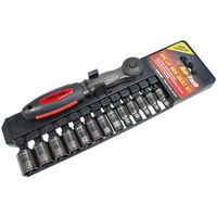 14-inch blacknickel socket set 14 pieces