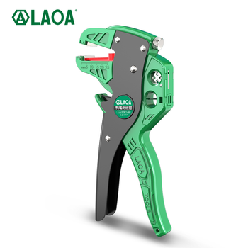 LAOA alicates Pelacables con pico de pato, pelado automático multifuncional, herramienta de bobinado y ramificación