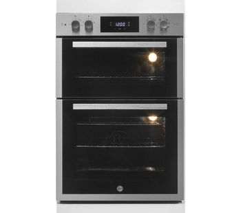 HOOVER H-OVEN 300 HO9DC3E3078IN Electric Double Oven - Stainless Steel, Stainless Steel