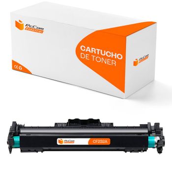 Pccom Essential Tambor Compatible con HP CF232A/32A Negro