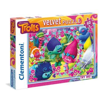 Clementoni - Trolls 20138. Puzzle 60 Piezas