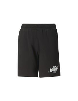 Pantalones Puma Essentials+ Street Art Niño Negro