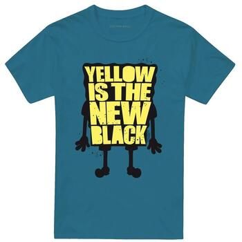 Spongebob Squarepants Camiseta Yellow Is The New Black para mujer