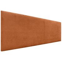 dhome cabecero de pana liso 160x50 camas 150160 - naranja