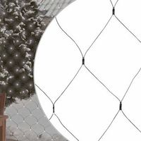 red de luces navidad  decoraciones de navidad 544 led blanco frio 4x4m interiorexterior cfw888242