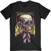 megadeth tops y camisetas flaming vic para mujer