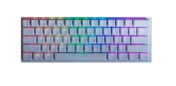 TECLADO RAZER HUNTSMAN MINI MERCURY PURPLE SWICTH (USA) (RZ03-03390300-R3M1)