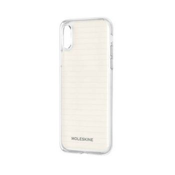 Moleskine Funda Transparente con Plantillas de Papel para iPhone XR
