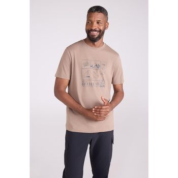 Mountain Warehouse Camiseta Camping Sketch para hombre