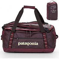 patagonia bolsa de viaje black hole duffel 40l para hombre