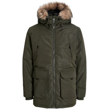 Jack & Jones Parka 12258406 JJECONSTRUCT FAUX FUR PARKA SN ROSIN para hombre