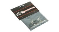 kit de tornillos de potencia renthal negro   plata