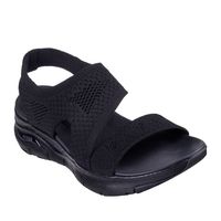 skechers sandalias arch fit negras 119458-bbk