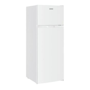 Frigorífico Indesit Doble puerta 143cm 206L E Blanco Puerta reversible LED
