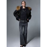 liu jo jeans jeans rectos con strass para mujer