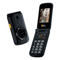 movil basico agm m8 flip dual sim resistente ip68 28 1500 mah negro