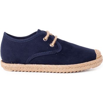 Pisamonas Zapatos niña Blucher Puntera Y Cordones Yute Efecto Suede para niña