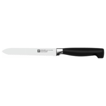 ZWILLING VIER STERNE Cuchillo universal 13 cm, con sierra