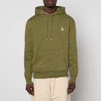 maison kitsune chillax patch regular cotton-jersey hoodie - xxl