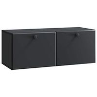 mueble de tv de pared 785 x 31 x 30 cm negro vidaxl