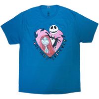 nightmare before christmas camiseta manga larga together forever para mujer