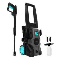 hidrolimpiadora de alta presion hydroboost 1400 easygo 1400 w hogar jardin o coche caudal de 426 lh 105 bares de presion bomba de aluminio ruedas radio de accion 11 m