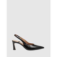 angel alarcon zapatos de tacon salon destalonado 26023 negro para mujer