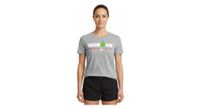 camiseta de manga corta para mujer ironman portugal cascais gris