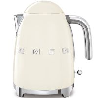 smeg klf03creu hervidor de agua 17l 2400w crema
