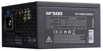 Hiditec SF500 Fuente de Alimentación SFX 500W CircuitShield Ventilador 8cm Negra